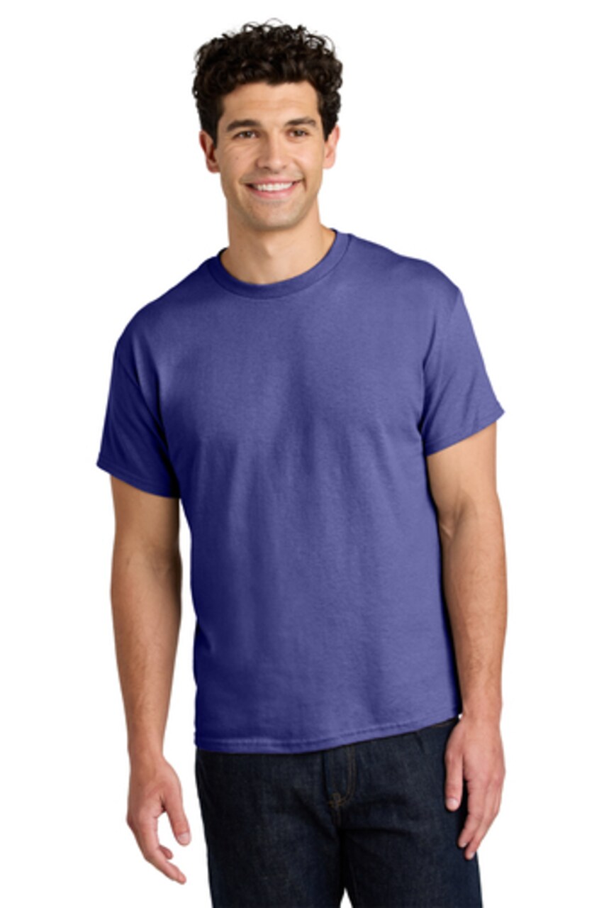 Gildan® Heavy Cotton Crewneck Short Sleeve T-Shirt 5.3 oz 100% Cotton Classic Fit Durable Everyday Blank Tee